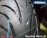 МОТО ГУМА ВЪНШНА 130/70-10 59P TL TOURING FORCE-SC МИТАС-2